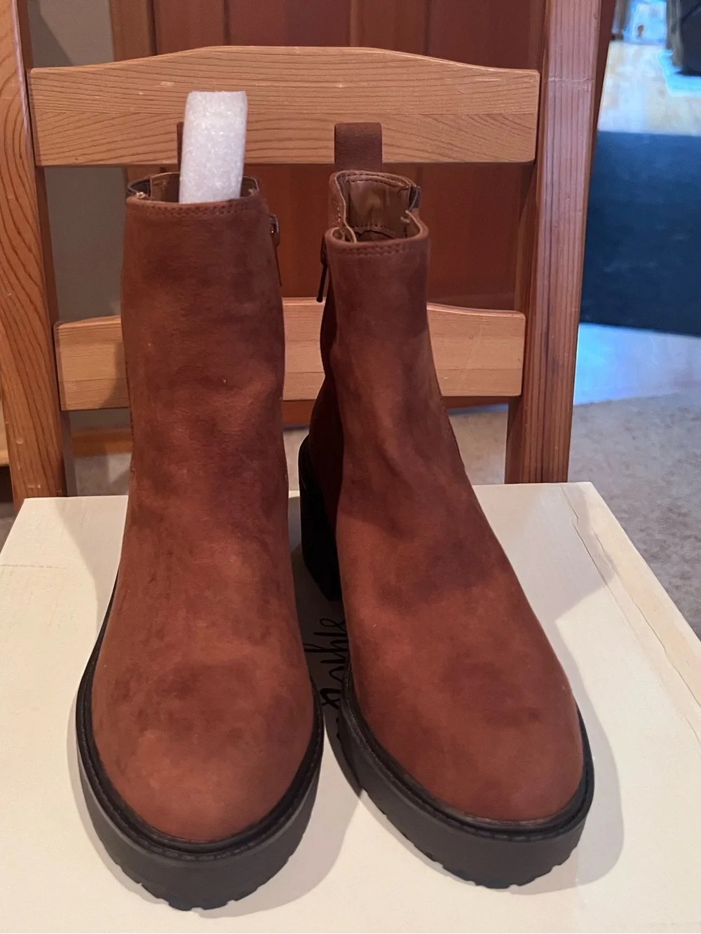 Style & Co. Tan Suede-Look Chelsea Ankle Boot FREE SHIPPING